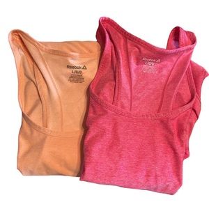 Two Reebok razor tanks, bundle of two (2)
